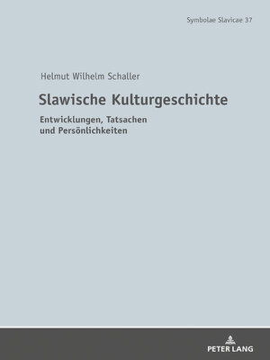 cover image of Slawische Kulturgeschichte